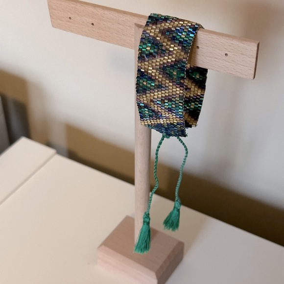 Shiny bead bracelet - Picture 4 of 5